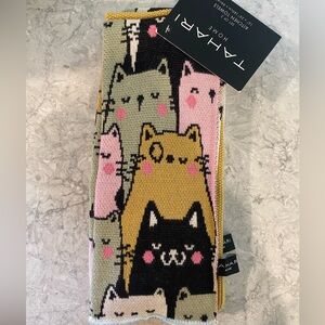 TAHARI cat kitchen towels
